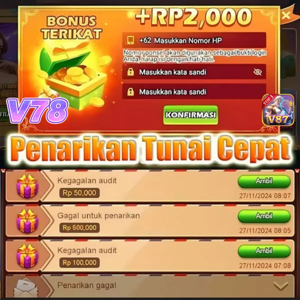 V87 Slot Anti Rungkad Indonesia